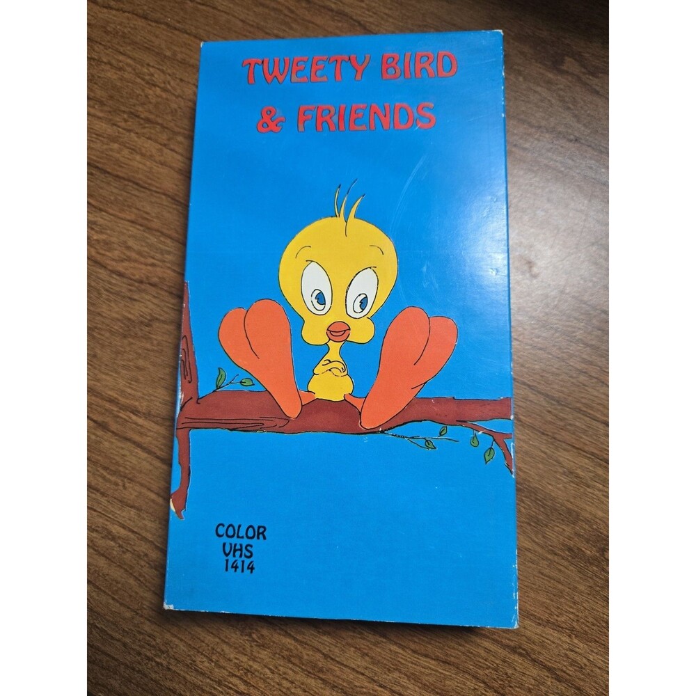 Tweety Bird & Friends 3 Animated Cartoons (1990,VHS)